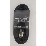 Cable Para Micrófono Profesional Canon Pro Audio De 15.20 Mt