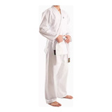 Kimono Judo Gi Reforçado Brim Branco Com Faixa Shiroi 