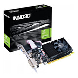 Placa De Vídeo Inno3d Gt730 Lp, 4gb, Sddr3, 64-bit