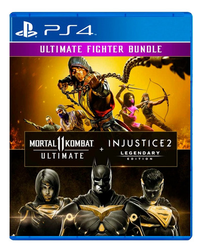 Mortal Kombat Ultimate 11 + Injustice 2 Ps4