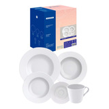 Aparelho De Jantar Porcelana Branca 20 Pçs Tramontina