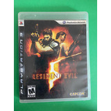 Ps3 Físico Resident Evil 5 Original Usado