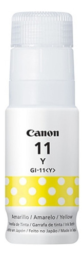 Botella De Tinta Canon Gi-11 Amarillo 4536c001aa 70ml