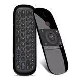 Teclado Inteligente Remote W1 Inalámbrico Para Tv Air Box Co