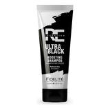 Shampoo Matizador Reinven Ultra Black Para Grises - Fidelite