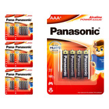 28 Pilhas Alcalinas Aaa Panasonic (7 Cart)