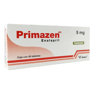 Primazen Enalapril 5 Mg 30 Tabletas | MercadoLibre