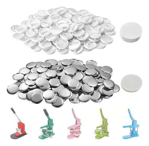 Maquina De Pines Fotobotones Refill Pack 100\u002Fpkg (32 Mm) | MercadoLibre