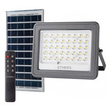 Reflector Led 60 W Solar Exterior Panel Control Remoto