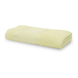 Toalha Banho Pinta Borda Creme 100% ALG 340g 70x130 Santista