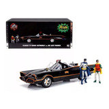 Jada 1/18 Batimovil Clasico Batman Y Robin Figura Luz 