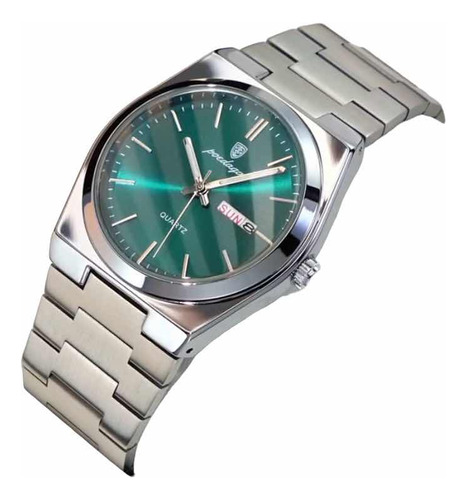 Reloj De Mano Elegante , Reloj Para Negocios , Formal Verde