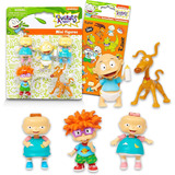 Retro Nick Nickelodeon Rugrats - Paquete De 5 Figuras De Rug