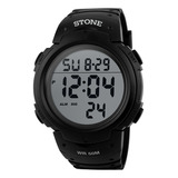 Reloj Stone St1153 Digital 50m Para Hombre Agente Liniers
