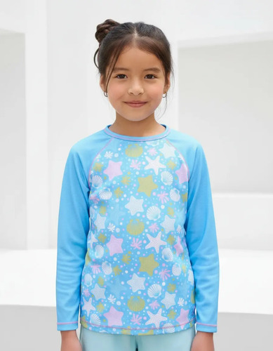 Camiseta Starfish Filtro Uv Marienitas Art 2372
