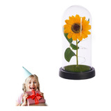 Girasol Eterno Artifial Con Luces Led Ideal Para Decorar