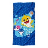 Toalla Premium Para Baño 75x147cm Baby Shark Providencia Color Multicolor