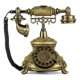 Teléfono Antiguo, Rellamada Con Una Tecla Y Función De Ident