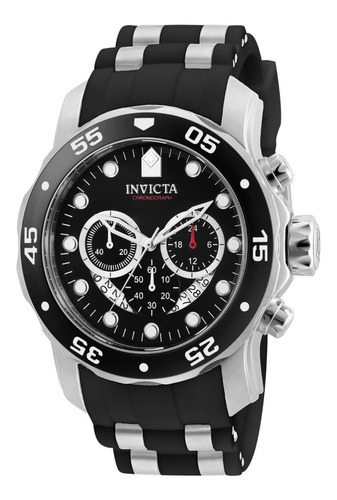 Reloj Invicta 6977 Acero, Negro Hombres