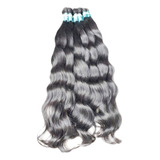 Cabelo Ondulado 70/75 Cm 300 Gr Tecido Em Tela. Humano