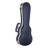 Estuche De Ukelele Soprano Moldeado Abs Negro Cra800sub...