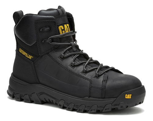 Botin Industrial Hombre Threshold + Wp Nm Ct Negro Cat