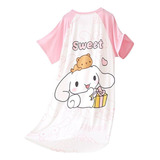 Pijama Infantil Girl Modal Summer Cinnamoroll