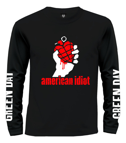 Camiseta Camibuzo Rock Green Day American Idiot