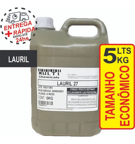 Lauril 27 - Galão 5kg - Profissional