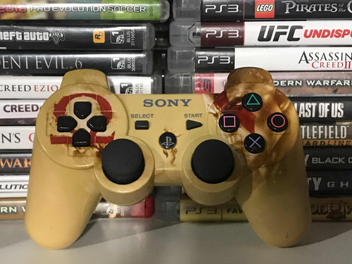 Controle Ps3 Playstation 3 God Of War Dualshock 3 Sixaxis