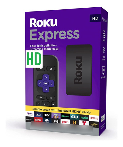 Roku Express Hd Convertidor Smart Tv Original Nueva Version 