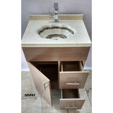 Gabinete Mueble Para Baño Con Lavabo Marmol Nuevo Moderno