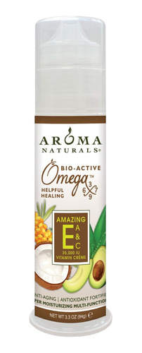 Aroma Naturals, Vitamina E Creme, 3,3onza