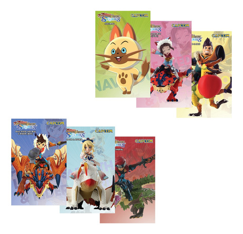 Monster Hunter Stories 1 Amiibo Cards (6u)