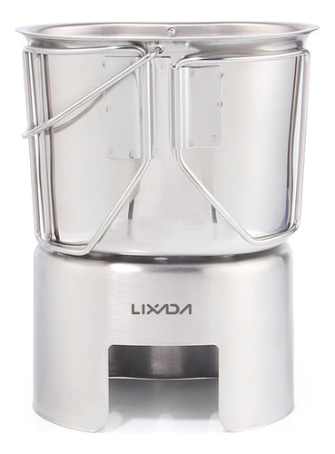 Utensilios De Cocina Lixada Para Acampar, De Acero Inoxidabl