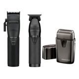 Kit Babyliss Boost+ Black Corte E Acabamento +shaver Fx02 Uv