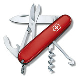 Victorinox Navaja Compact, Roja, 15 Usos Color Rojo