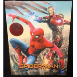 Spider-man Homecoming: Fullslip Blu Ray 3d + Blu Ray Kimchi