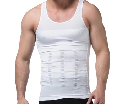 Polera Camiseta Faja Reductora Térmica Hombre Adelgaza Slim