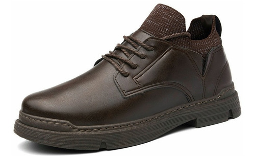 Zapatos De Cuero Casuales De Tendencia De Moda Para Hombres