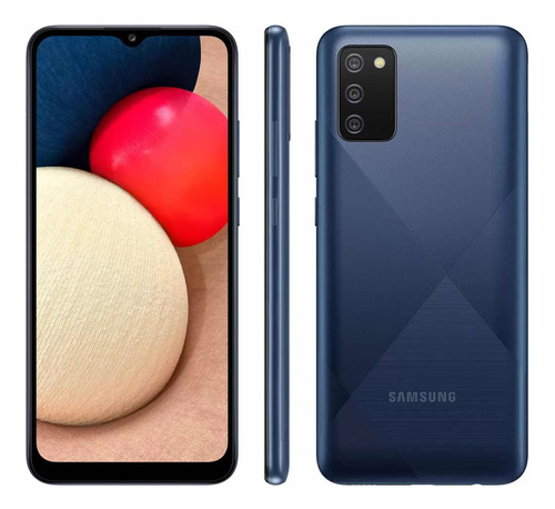 Samsung Galaxy A02s 32 Gb Azul Ótimo