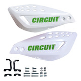 Protetor Manete Circuit Vector T-rex Motocross Branco Verde