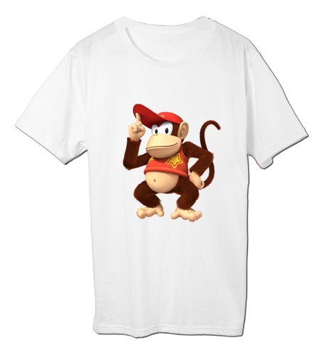 Donkey Kong Diddy Remera Friki Tu Eres