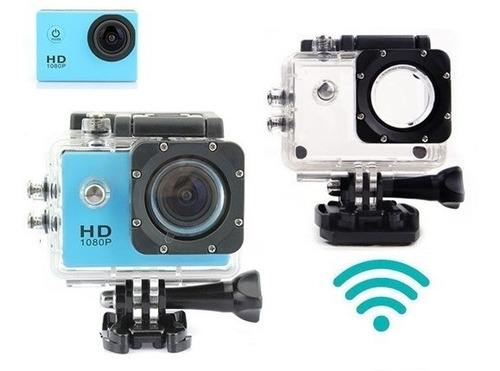 Camara Deportiva Extrema Sumergible 30 M Wifi 12mp Hd 1080p