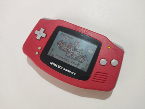 Nintendo Gameboy Advance Gba Rojo + 1 Juego Game Boy