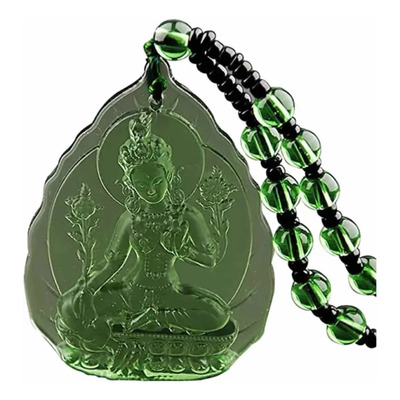Buda Tara Verde Collar - Espiritu Dharma Verde