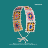 Diadema Triangular Y2k A Crochet Para Mujer