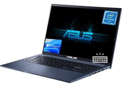 Laptop Asus Ultra Thin 15.6 Celeron 4gb Ram 128gb Ssd