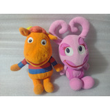 Peluches Backyardigans Tyrone Y Uniqua- Fisher P 2006- 26 Cm