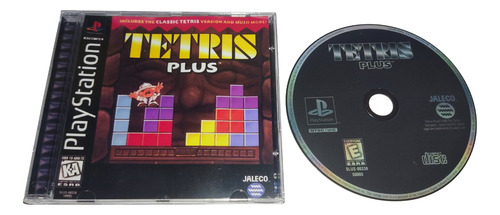 Tetris Plus Playstation Patch Mídia Preta !
